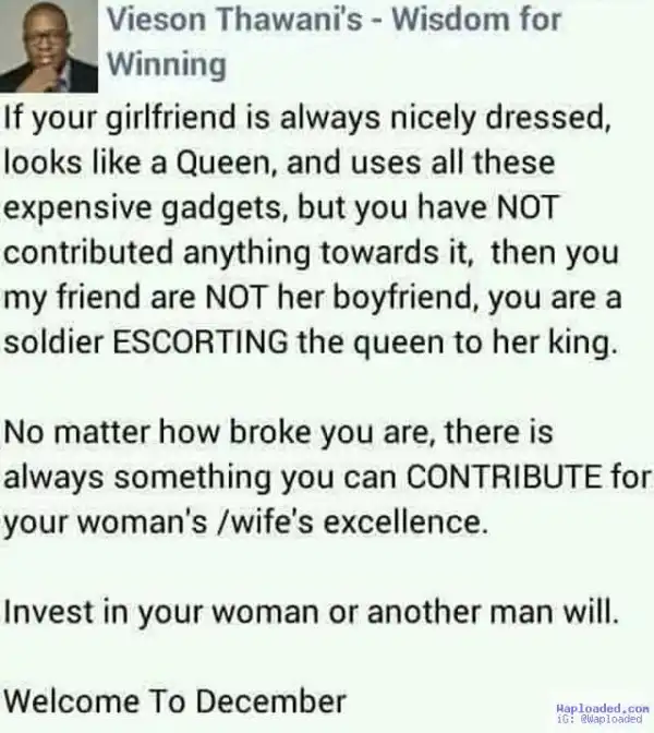 Do You Agree or Disagree with This?